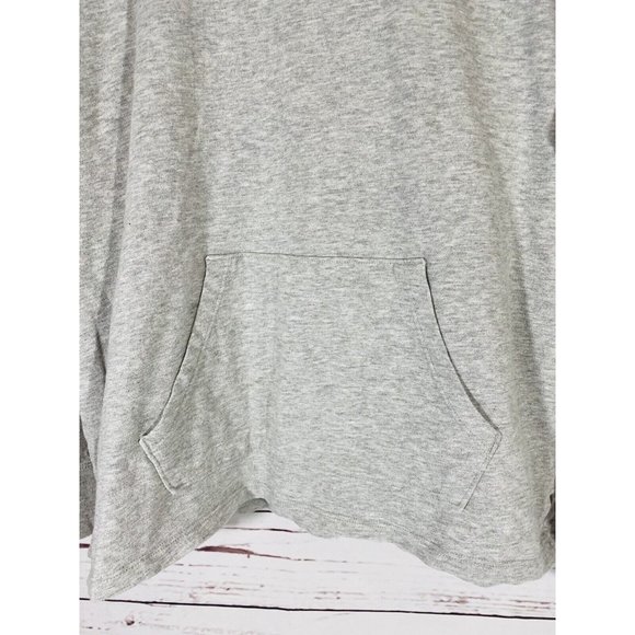 Champion Womens Middleweight Jersey Pullover Hoodie Spellout Shadow Logo Gray - Picture 6 of 7